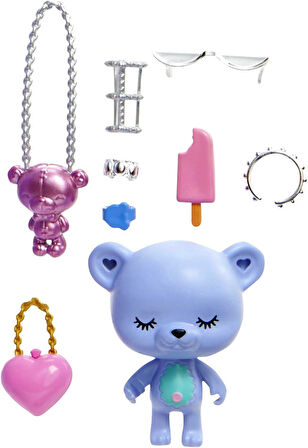 Barbie Extra Fancy - Mor Kostümlü Bebek, 3 Yaş Ve Üzeri, Hhn13