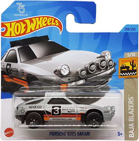 Hot Wheels - Porsche 928S Safari - Baja Blazers 5/10 - Hkg46 - Short Card - Sparco - Bilstein - Bbs 