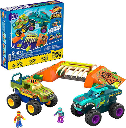 Mega Hot Wheels Mega-Wrex Dinozor Kemikli Aksiyon Sahası