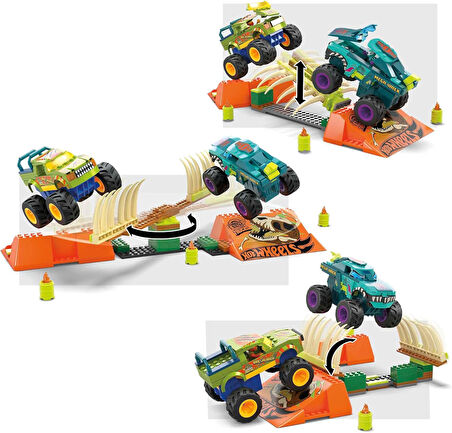 Mega Hot Wheels Mega-Wrex Dinozor Kemikli Aksiyon Sahası