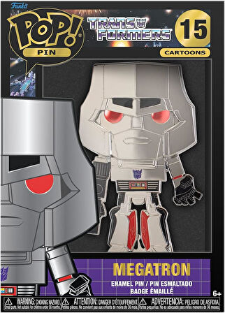 Funko Pop! Boyutlu Pin: Transformers - Megatron