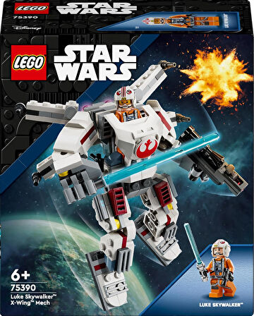 Lego Star Wars Luke Skywalker X-Wing Robotu 75390-6 Yaş Ve Üzeri Çocuklar Için İnşa Edilebilen Kolek