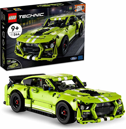 Lego® Technic Ford Mustang Shelby® Gt500® 42138 – Araçları Seven Çocuklar İçin Çek-Bırak Drag Yarış 