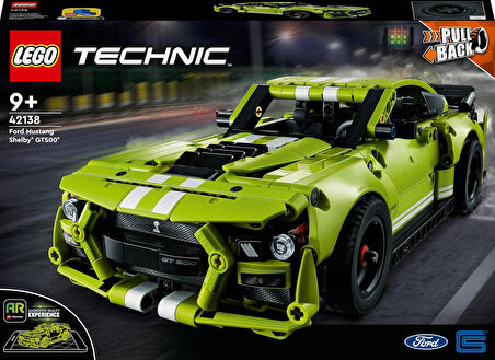 Lego® Technic Ford Mustang Shelby® Gt500® 42138 – Araçları Seven Çocuklar İçin Çek-Bırak Drag Yarış 