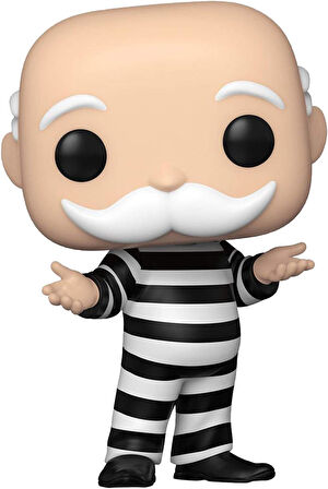 Funko 51898 Pop Vinil: Monopoly Criminal Uncle Penny Çanta Koleksiyon Oyuncak, Çok Renkli