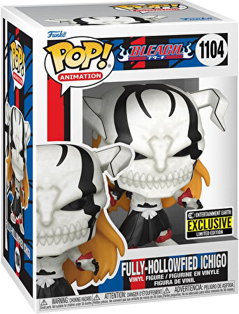 Funko Pop! Bleach - Byron'Un Tavan Arası Pop Koruyucusuyla Birlikte Verilmiş Tamamen İçi Boş Ichigo 