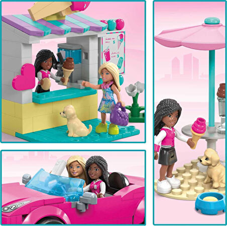 Barbie-Mega Barbie Dondurma Standı Hpn78