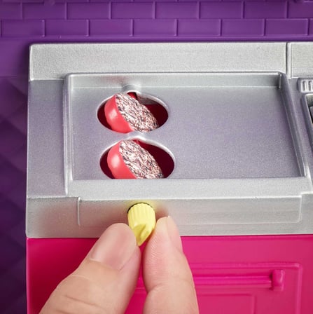 Barbie'Nin Yemek Arabası Oyun Seti, 3 Yaş Ve Üzeri, Gmw07