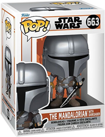 Funko Yıldız Savaşları: Mandaloryalı - Darksaber Ile Mandaloryalı