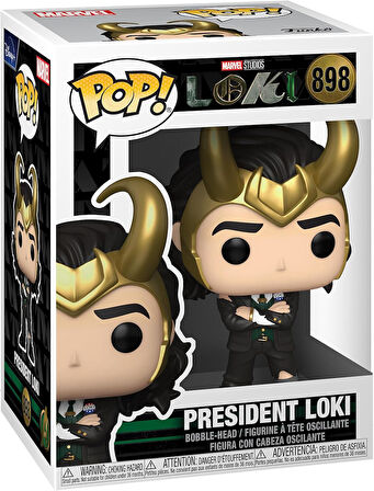 Funko Pop Figür: Marvel Loki – President Loki