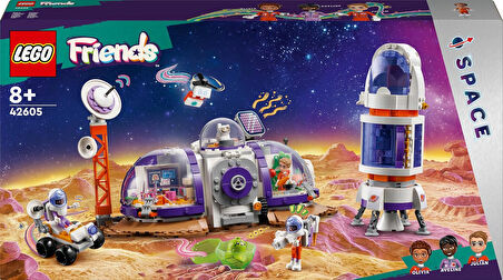 Lego Friends Mars Uzay Üssü Ve Roketi 42605-8 Yaş Ve Üzeri Çocuklar Için 4 Karakter İçeren Yaratıcı 