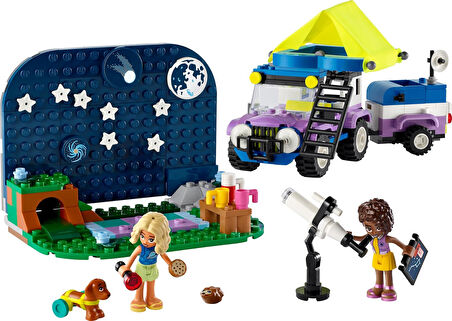 Lego Friends Yıldız Gözlemleme Kamp Aracı 42603-7 Yaş Ve Üzeri Çocuklar Için Oyuncak Teleskop İçeren