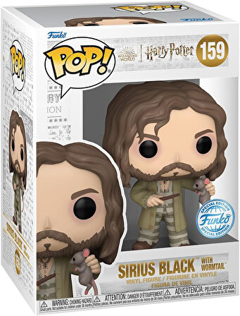 Funko Harry Potter: Azkaban Tutsağı - Solucan Kuyruklu Sirius Black (Boxlunch Exclusive), 76708