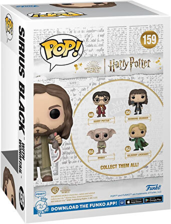 Funko Harry Potter: Azkaban Tutsağı - Solucan Kuyruklu Sirius Black (Boxlunch Exclusive), 76708