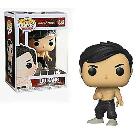 Pop Games: Mortal Kombat Liu Kang #535 Pop Action Figure (Bundled With Ecotek Protector To Protect D