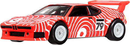 Hot Wheels Premium Car Culture Circuit Legends Oyuncak Araç, 1:64 Ölçekli Döküm Bmw M1 Procar, Egzot