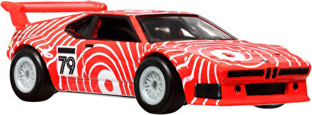 Hot Wheels Premium Car Culture Circuit Legends Oyuncak Araç, 1:64 Ölçekli Döküm Bmw M1 Procar, Egzot