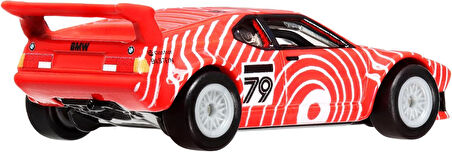 Hot Wheels Premium Car Culture Circuit Legends Oyuncak Araç, 1:64 Ölçekli Döküm Bmw M1 Procar, Egzot