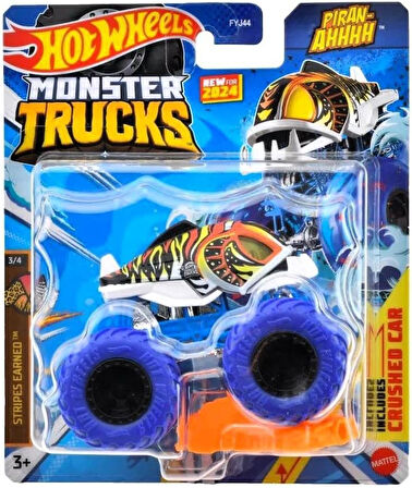 Hot Wheels Monster Trucks 1:64 Arabalar Piran-Ahhhhh Fyj44-Htm56