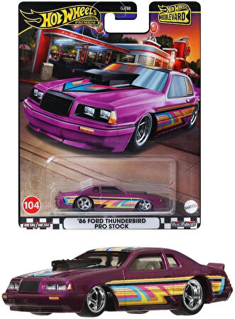 Hot Wheels Boulevard Premium Araçlar Gjt68 - Hrt72 86 Ford Thunderbird Pro Stock