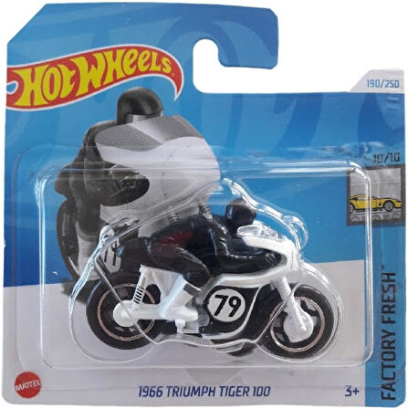 Hot Wheels Tekli Arabalar 1966 Triumph Tiger 100 Hry62