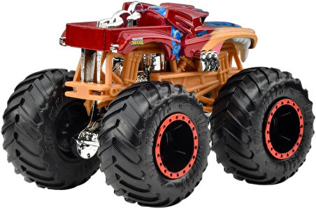Hot Wheels Monster Trucks 1:64 Güçlü İkili Arabalar Hotweiler - Scratch Attack Fyj64-Hwn66