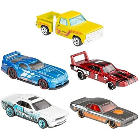 1806 Hot Wheels Beşli Araba Seti Mopar Htv48