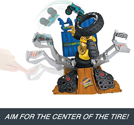 Hot Wheels Monster Trucks Arena'Da Şampiyonluk Mücadelesi Oyun Seti, 4 Yaş Ve Üzeri