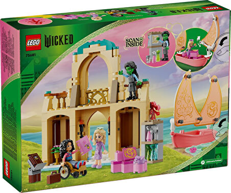 Lego Wicked Glinda, Elphaba Ve Nessarose, Shiz Üniversitesi’Nde 75681-7 Yaş Ve Üzeri Çocuklar Için O