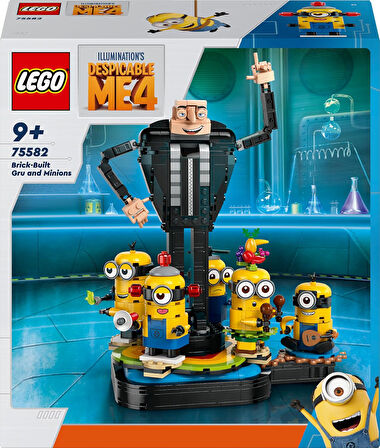 Lego Despicable Me 4 Yapım Parçalarından Gru Ve Minyonlar 75582 9 Yaş Ve Üzeri Çocuklar İçin Yaratıc