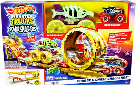 Hot Wheels Monster Trucks Power Smashers Oyun Seti, Oyuncak