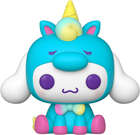 Funko Pop! Sanrio: Hello Kitty - Cinnamoroll - Tek Boynuzlu At Partisi - Vinil Koleksiyon Figürü - H