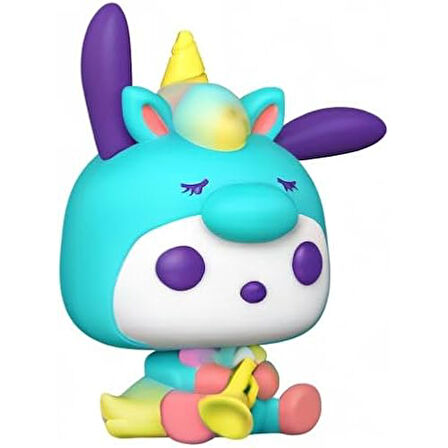 Funko Pop! Sanrio: Hello Kitty - Pochacco - Tek Boynuzlu At Partisi - Vinil Koleksiyon Figürü - Hedi
