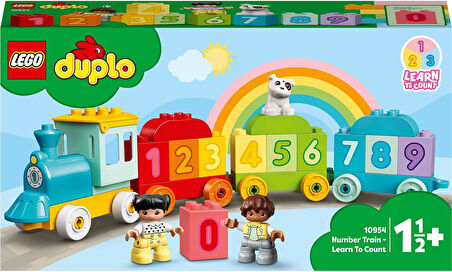Lego Duplo İlk Sayı Treni - Saymayı Öğren 10954-18 Ay Ve Üzeri Çocuklar İçin Sayma Yetisini Geliştir