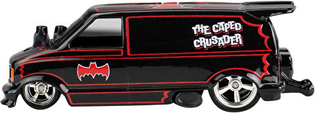 Hot Wheels Batman 1985 Chevy Astro Van Batmobile Cast Model Araba - Ölçek 1:64 - Uzunluk 7 Cm Pop Cu