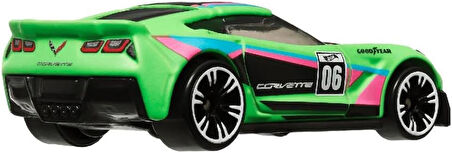 Hot Wheels Neon Yarışçılar Hlh72 - Corvette C7 Z06 Hrw81