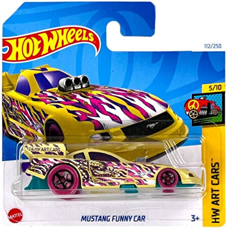 Hot Wheels Tekli Arabalar Mustang Funny Car Htd55