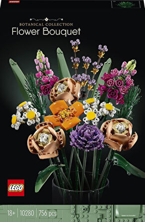 Lego Icons Çiçek Buketi 10280 - Yetişkinler İçin Lego Botanik Koleksiyonunun Tamamlayıcısı Sergilene