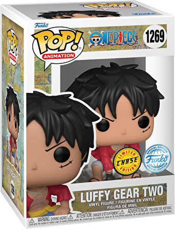 Funko Pop Animasyon: One Piece - Luffy Gear Two Special Edition Çok Renkli Chase Özel Vinil Figür #1