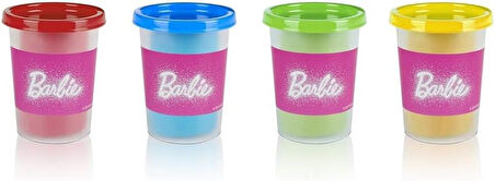 Barbie Oyun Hamuru 4'Lü Paket - (4 X 100 Gr)