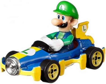 Hot Wheels® Mario Kart™ Luigi, Mach 8 Vehicle