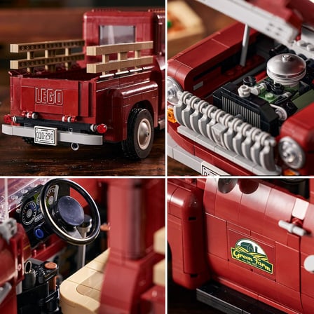 Lego® Icons Kamyonet 10290 Yetişkinler Için Yapım Seti; 1950’Lerden Orijinal Klasik Bir Kamyonet Yap