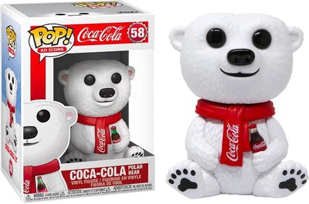 Funko 41732 Pop Figür - Icons: Coca-Cola - Polar Bear, Karışık