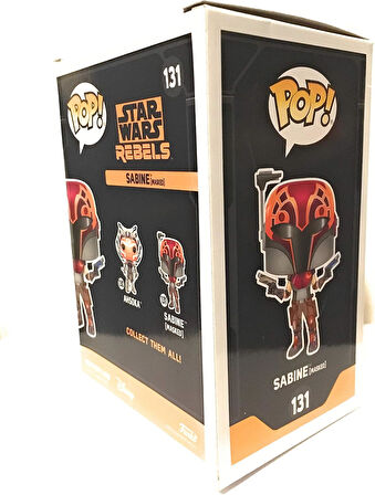 Funko Pop! 131 Star Savaş Sabine Maskeli Münhasır İsyancılar"