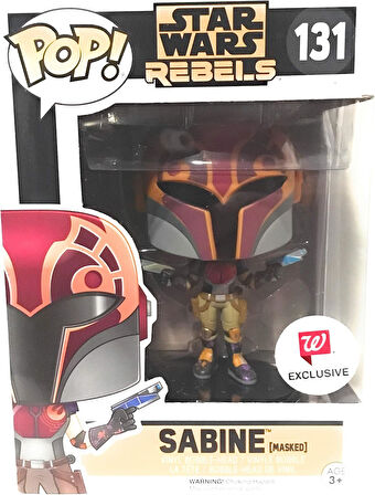 Funko Pop! 131 Star Savaş Sabine Maskeli Münhasır İsyancılar"