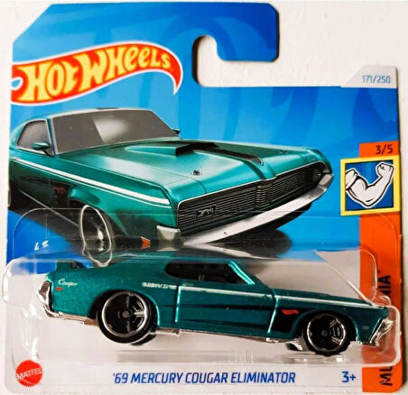 Hot Wheels Tekli Arabalar 69 Mercury Cougar Eliminator Htc59