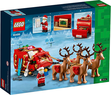 Lego 40499 Iconic Noel Babanın Kızağı