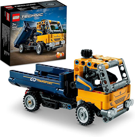 Lego® Technic Damperli Kamyon 42147 - İnşaat Oyuncaklarını Seven 7 Yaş Ve Üzeri Çocuklar Için Oyunca