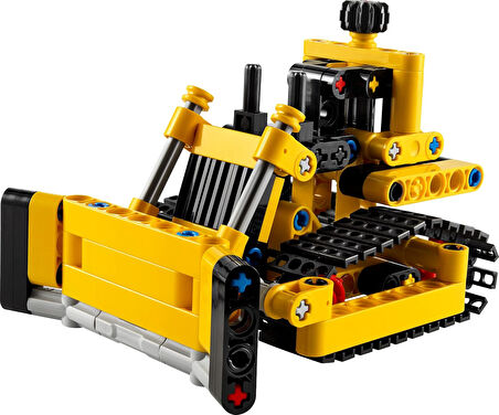 Lego Technic Ağır İş Buldozeri 42163-7 Yaş Ve Üzeri Çocuklar Için İnşaat Aracı İçerek Koleksiyonluk 