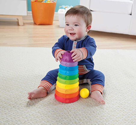 Mattel K7166 – 0 – Fisher-Price Spielkugel Piramit
